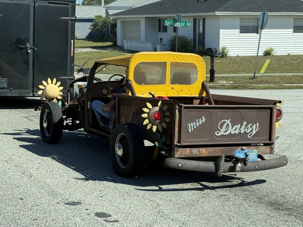 Found in the wild this morning but couldn’t get a front shot, it turned on the next street.