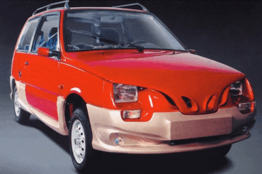 A 2000s factory body kit for the Lada Oka.