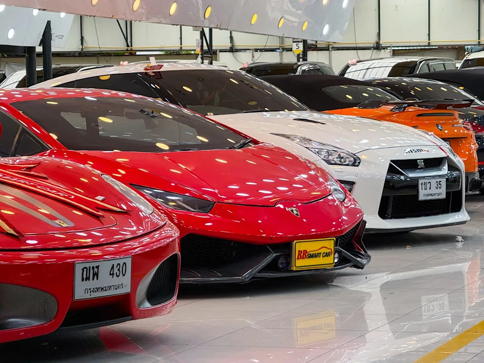 sports car dealership ferrari