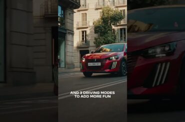 Peugeot E208 | Cross over to the fun side | Sporty handling