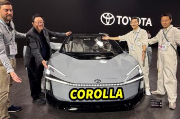 Toyota explains why the new Corolla looks so radical.