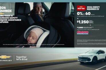 Gear up for the holidays in a Chevy Equinox EV