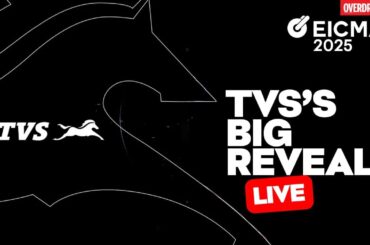 LIVE: TVS Motor at EICMA 2025 | Global Premiere of 6 New Mobility Solutions | OVERDRIVE