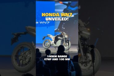 Honda's latest electric motorcycle unveiled! #WN7 #EICMA @honda2wheelersin
