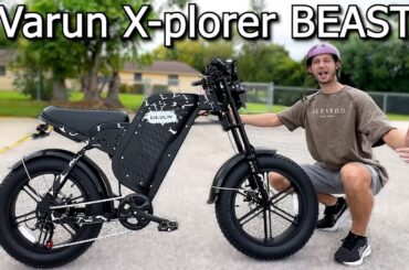 Long Range Moped Style E-bike is VERY IMPRESSIVE!