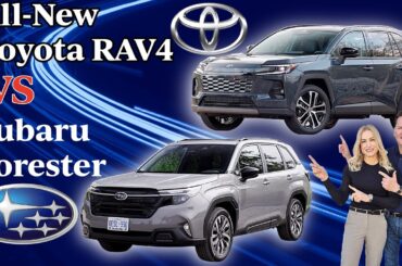 All-New 2026 Toyota RAV4 VS 2026 Subaru Forester// Which one?