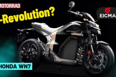Honda WN7 - 100 Nm, 9,3 kWh! Ist DAS die elektrische Zukunft? Alle Infos auf der EICMA 2025!