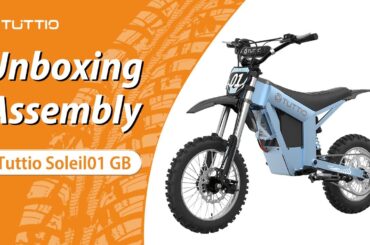 TUTTIO Soleil01 GB Electric Dirt Bike Unboxing Video