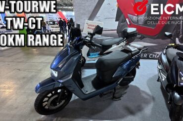 EV-TOURWE TW-CT - 400KM RANGE ELECTRIC SCOOTER - EICMA 2025
