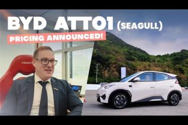 BYD ATTO 1 (Seagull) pricing released -  “This is the moment for true EV price parity”