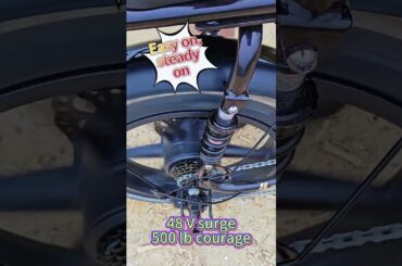 Glide over sand, snow, streets. #automobile #mtbreview #ebike#lifehack#f1