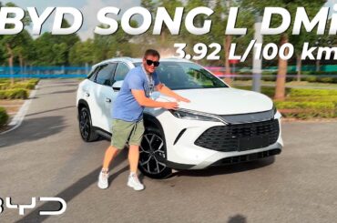 BYD Song L DMi : 3.92 L/100 km