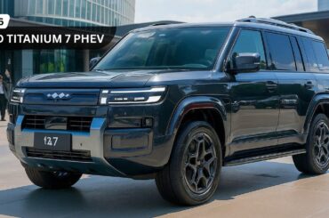 2026 BYD Titanium 7: Most Affordable 7-Seater Plug-in Hybrid SUV With 1,160km Range & Fast Charging