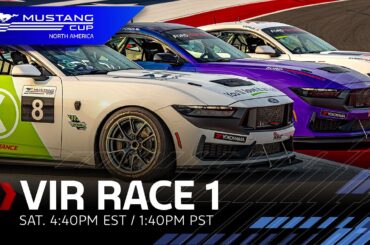 🔴 Mustang Cup Race 1 at VIR | Ford Racing