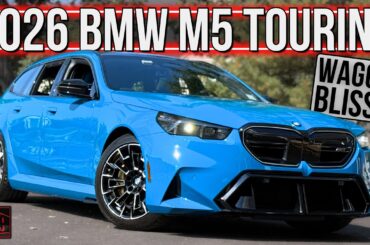 The 2026 BMW M5 Touring Is A Bi-Turbo V8 Hybrid Super Wagon For Enthusiasts