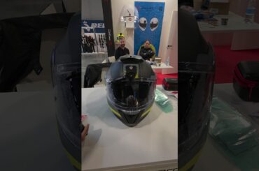 Worlds Smallest Helmet Wiper #shorts #ebike #bikelife #moto #ev #ELECTRIC