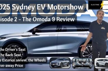 Omoda 9 Plug-In Hybrid Review | 1100km Range, Luxury Interior & EV Tech at Sydney EV Show 2025