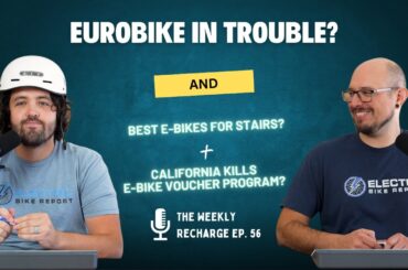 Eurobike in Trouble? Bosch Walks Out + Best E-Bikes for Stairs & Big Riders