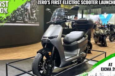 Zero LS1 Electric Scooter Launched At EICMA 2025 - 170 Km Range - First Look - Full Exterior