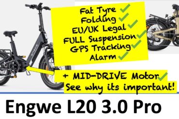 Why is a Mid-Drive eBike Better? -  Engwe L20 3.0 Pro Review