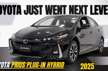 Toyota Just Changed the Game with the 2025 Prius Plug In Hybrid