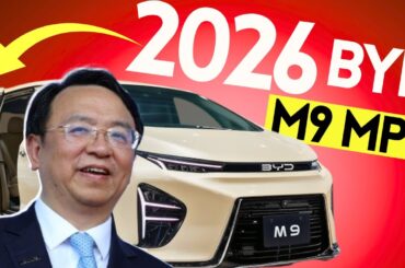 BYD Unveils 2026 M9 Plug-In Hybrid MPV With Longer Range, Lower Fuel Use, and Smarter Tech