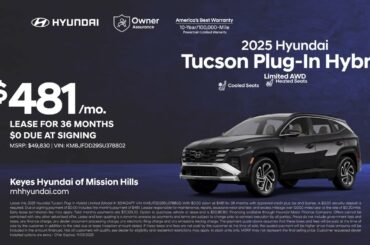 Hyundai Tucson Plug-In Hybrid 11/05/2025 6396567