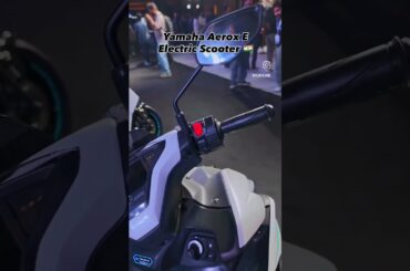 All new Yamaha Aerox E electric scooter