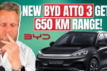 2026 BYD Atto 3 gets 650 km range & 75 kWh Battery + BIG Power Increase