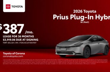 Toyota Prius Plug-In Hybrid 11/07/2025 6420786