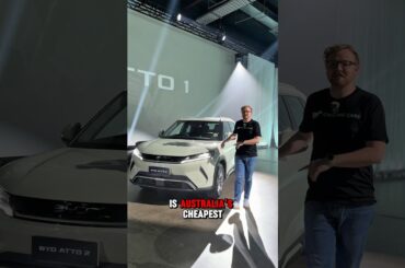 The BYD ATTO 2 costs $31,990 + ORC and we checked it out in person. #BYD #ATTO2 #SUV #cars