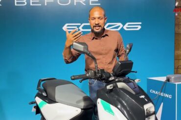 Yamaha EC-06 Electric Scooter | First Look | NDTV Auto