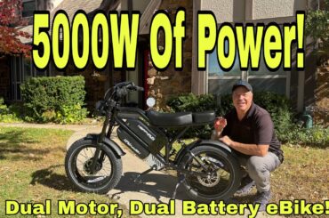 5000W Of Pure Power! The Happyrun G 70 Pro Is An Electric Bike You Need To Try!!