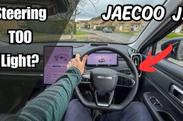 JAECOO J7 SHS Plug-in Hybrid 2025 UK // Steering TOO Light?