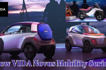 Hero MotoCorp Unveils 'Novus' Electric Microcar. VIDA Expands Its Novus Mobility Series.
