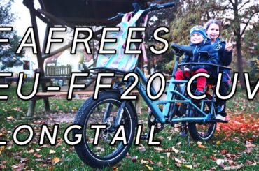 Fafrees EU FF20 CUV Longtail, legales Lasten Pedelec mit super Preis  Leistung!