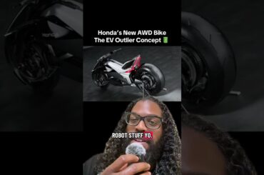 Honda’s NEW Concept Bike EV Outlier looks straight out of a movie!