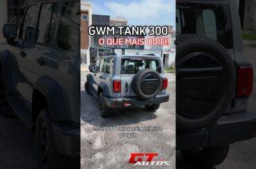 O que eu mais odiei no GWM Tank 300 PHEV! #shorts
