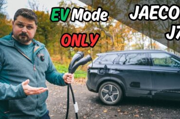 JAECOO J7 2025 SHS Plug-in Hybrid // HOW Many MILES on JUST EV?