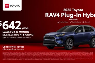 Toyota RAV4 Plug-In Hybrid 11/07/2025 6421190