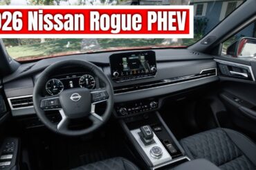 2026 Nissan Rogue Plug in Hybrid Interior