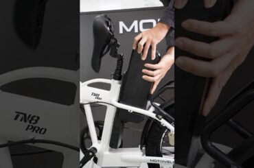 Foldable, Powerful, Beautiful | MOTOVELO TN8 Pro Electric Bike Showcase #motovelo #ebike #asmr