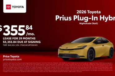 Toyota Prius Plug-In Hybrid 11/07/2025 6421136