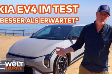 KIA EV4 IM TEST: "Richtig viel Platz“ - Das spannendste Kompakt-E-Auto seiner Klasse?
