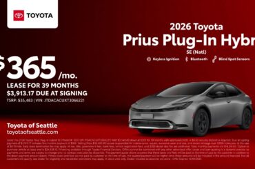 Toyota Prius Plug-In Hybrid 11/07/2025 6420805