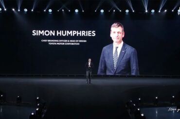 The speech by Chief Branding Officer Simon Humphries during the premiere event