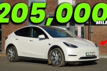 I bought the HIGHEST MILEAGE Tesla Model Y in the UK! Is it as good as our high-mileage Model 3?!
