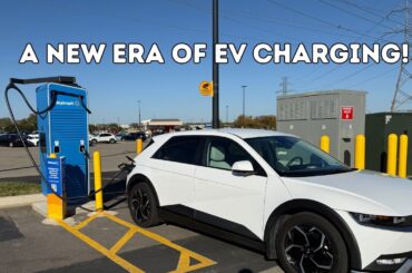 Walmart is Building Out a HUGE EV Charging Network! We Tried One of Their New Sites