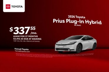 Toyota Prius Plug-In Hybrid 11/07/2025 6420642