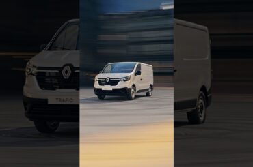 Trafic saga continues with its 4th generation: new #Renault #Trafic #Van #ETech #electric